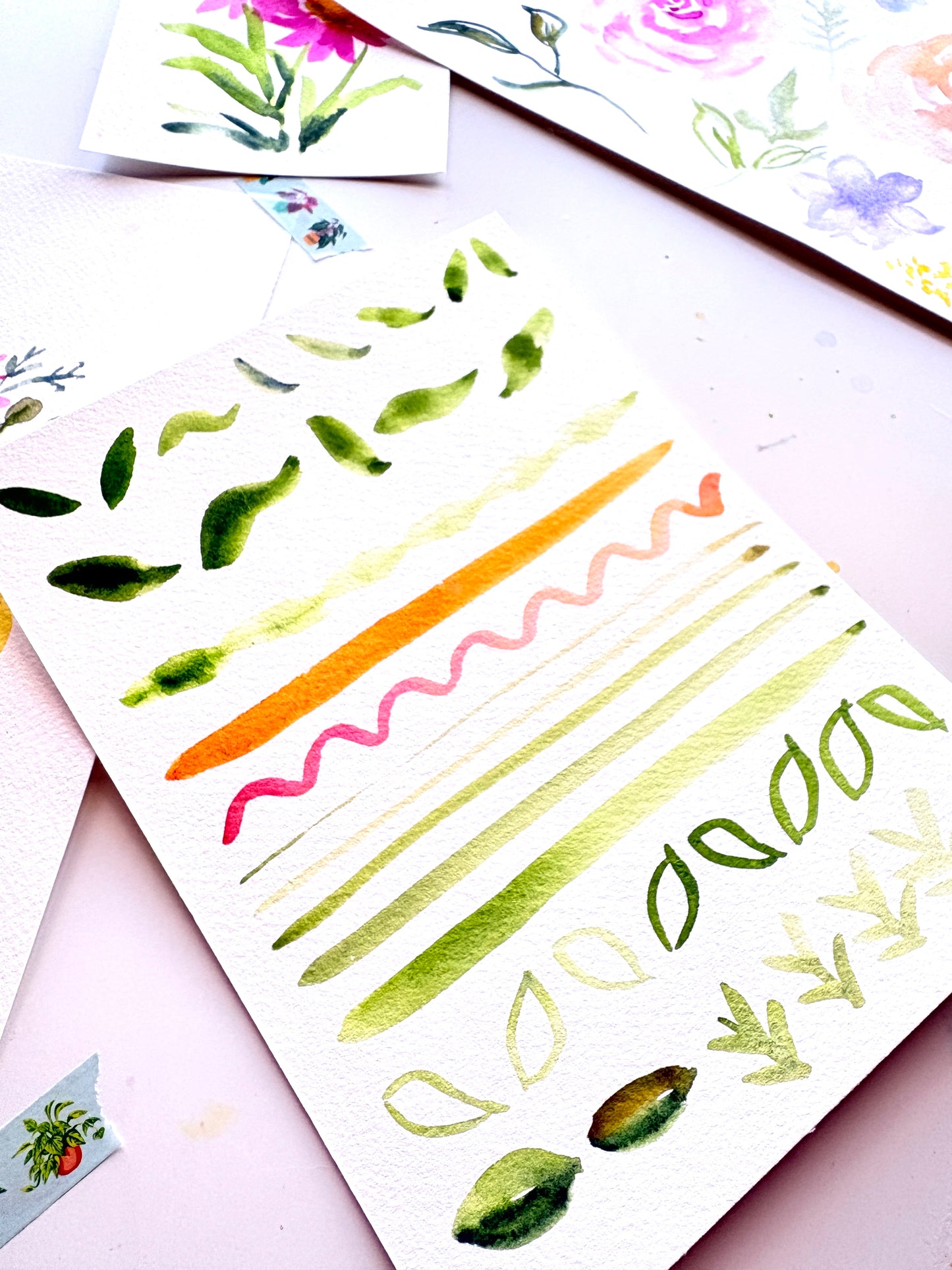 Watercolor Workshop: Painting a Summer Bouquet