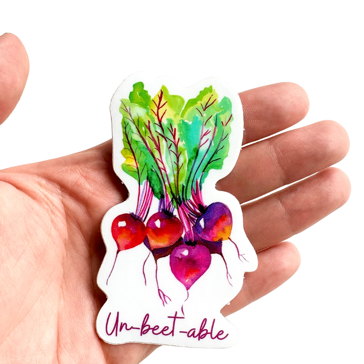 Un-beet-able Sticker