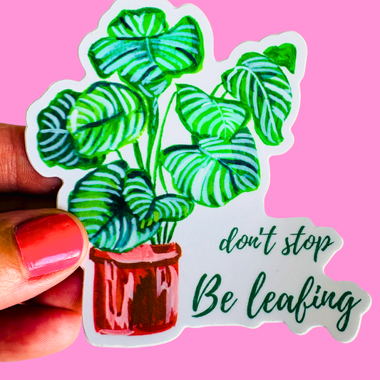 Calathea plant Vinyl Sticker