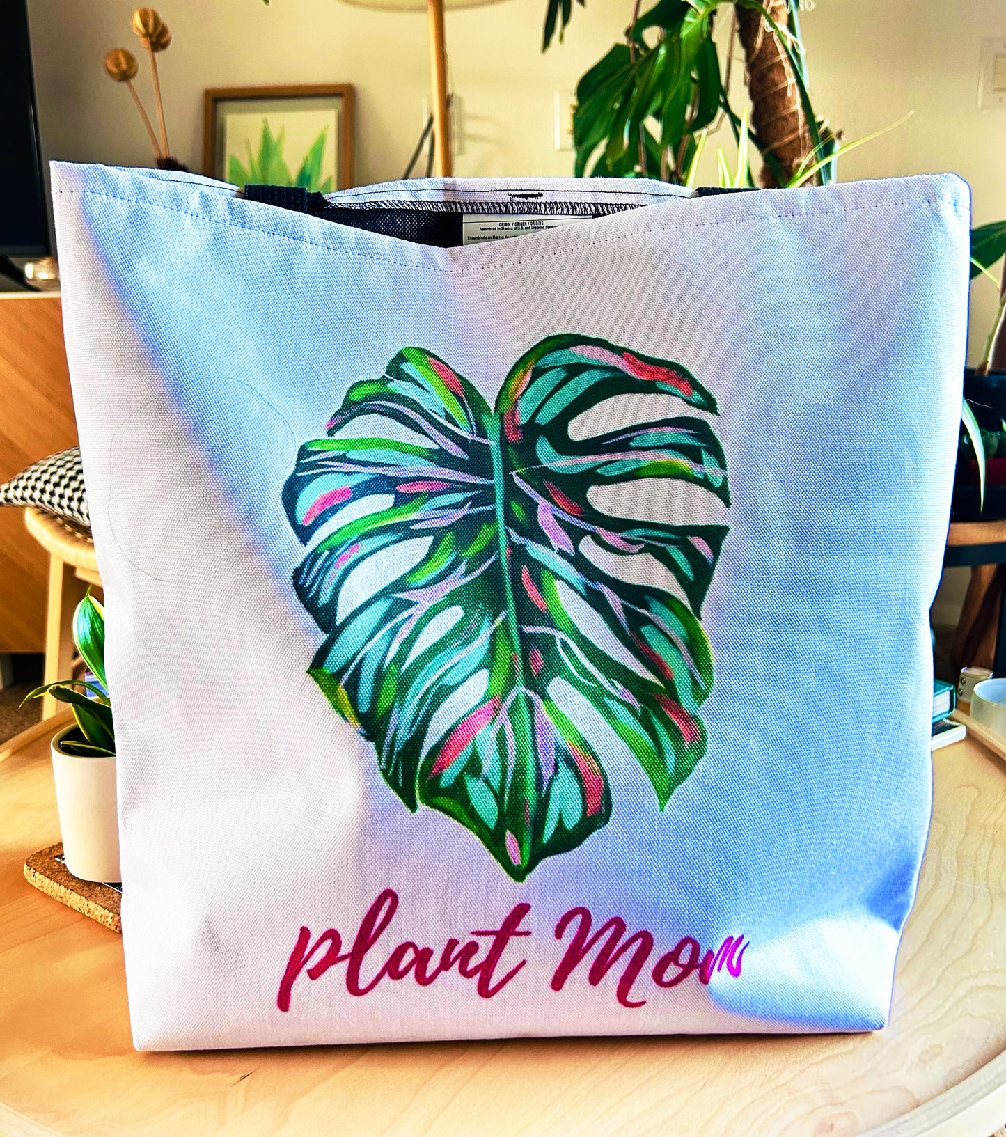 Plant Mom Tote Bag