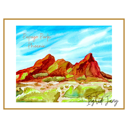 Papago Park Phoenix Print