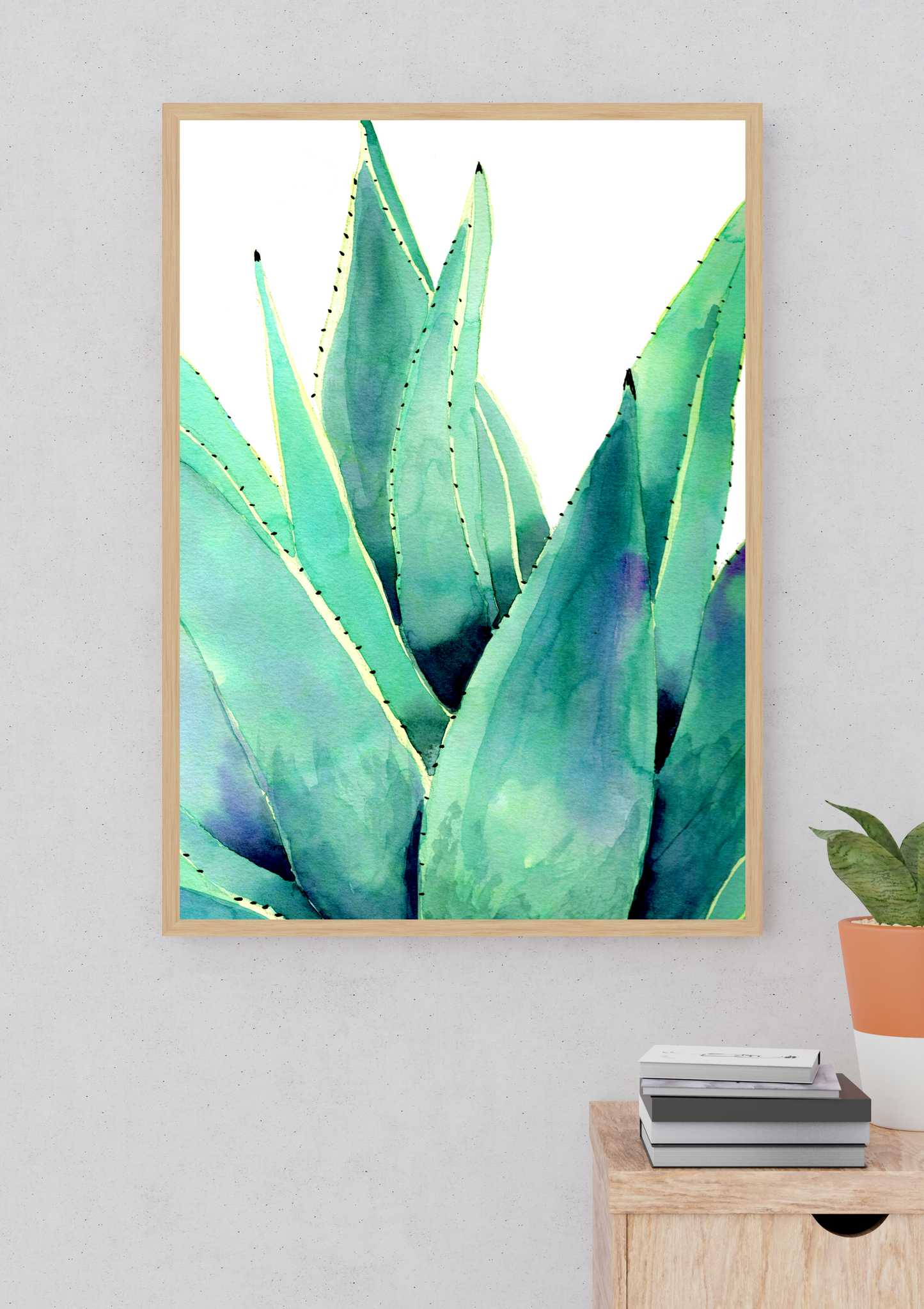 Aloe Vera Art Print