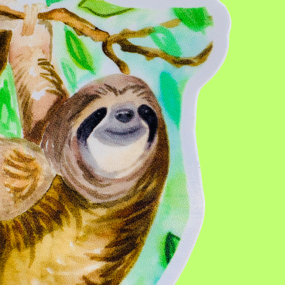 Cute sloth Vinyl sticker