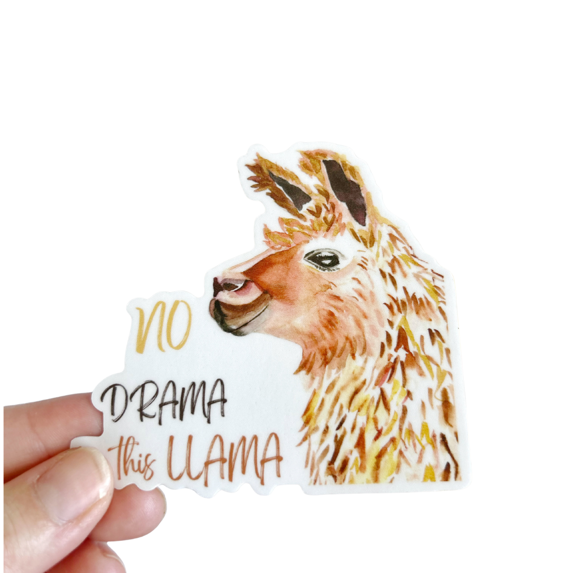 Llama Vinyl Sticker