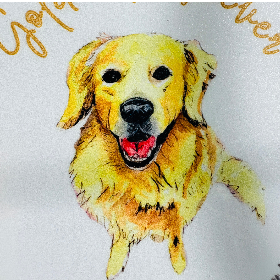 Golden Retriever Mom Sticker